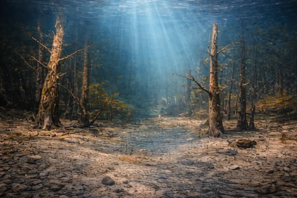 how deep is lake lanier Seed Lake Homes