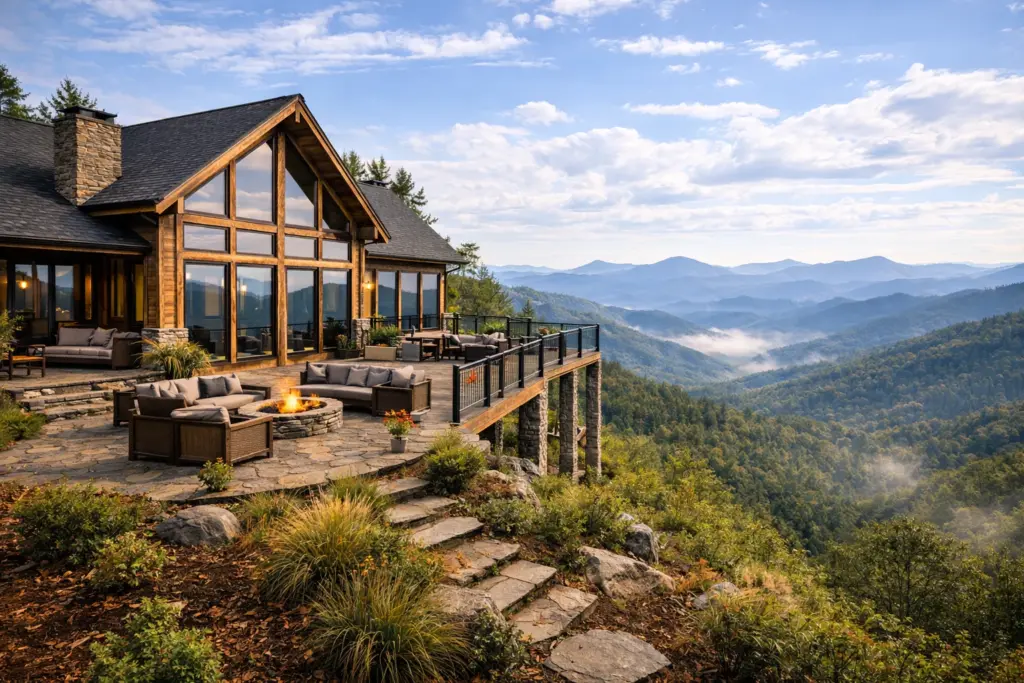 what is waterfront property Lake Chatuge Homes