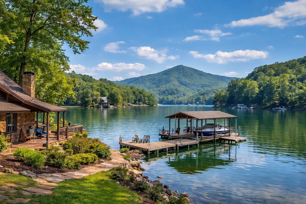 what is waterfront property Seed Lake Homes