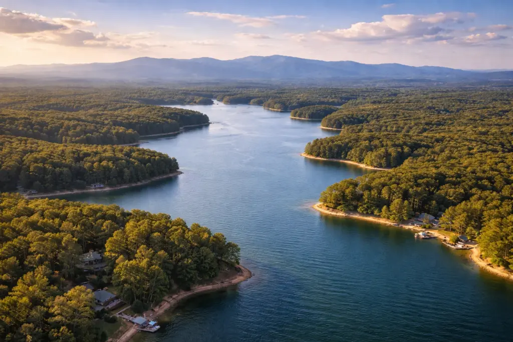 where is lake lanier in georgia North Georgia Lake Living (2)