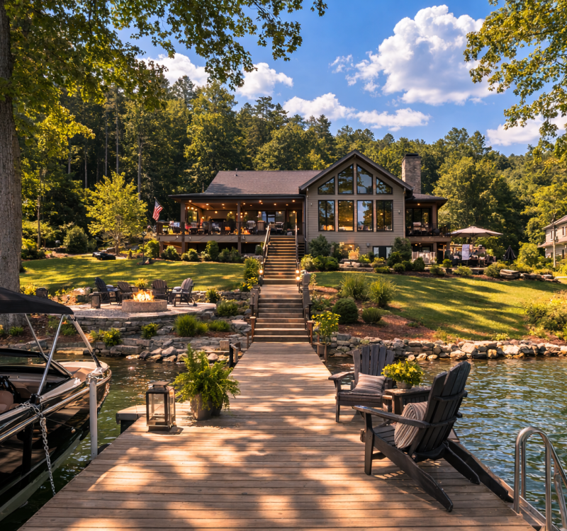 north georgia lake living